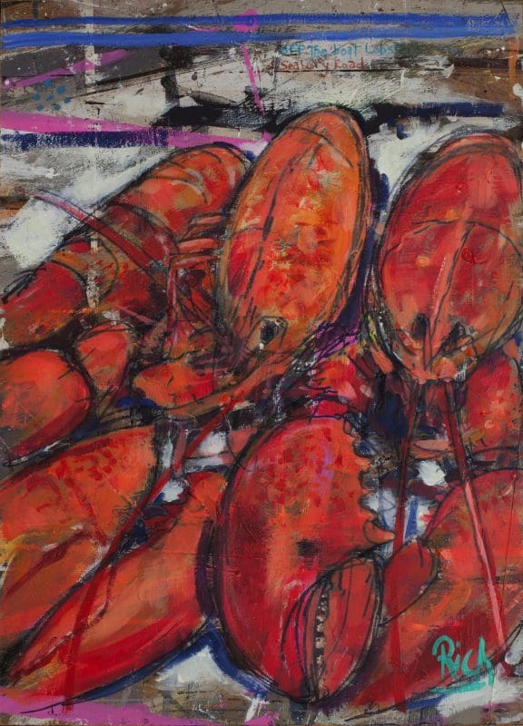 Off The Boat Lobsters Rich Edwards